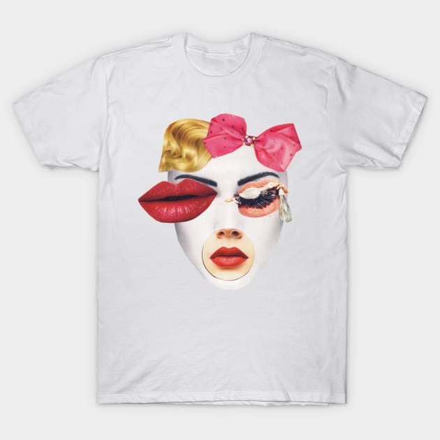 Portrait of a Girl T-Shirt by Luca Mainini